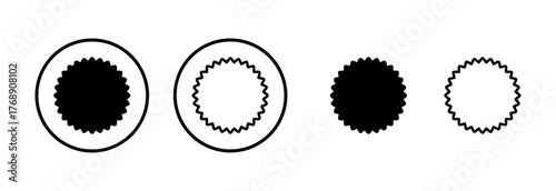 Badge icon logo design. Awards icon vector. Achieve sign and symbols. Stamp