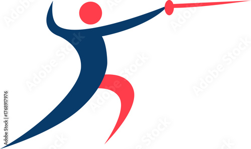 Athletes Olympic Sportman Icon Element