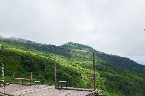 view from the top of the mountain