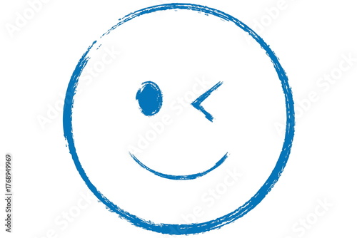 スマイルの線画