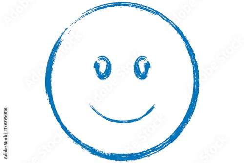 スマイルの線画