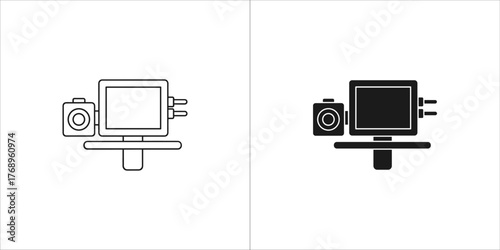 Sound mixer isolated on for professional audio production
