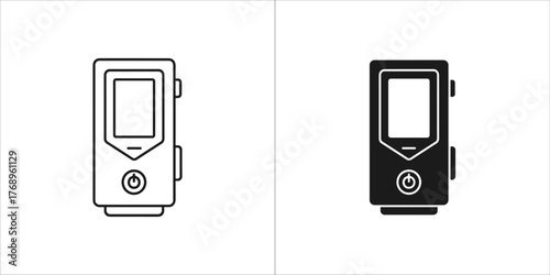 Portable media player, a compact device for playing audio and video files