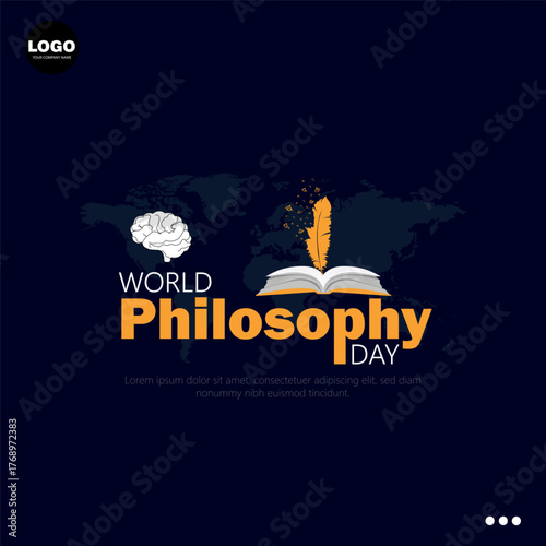 World Philosophy Day, celebrated on the third Thursday of November, promotes the value of philosophy.