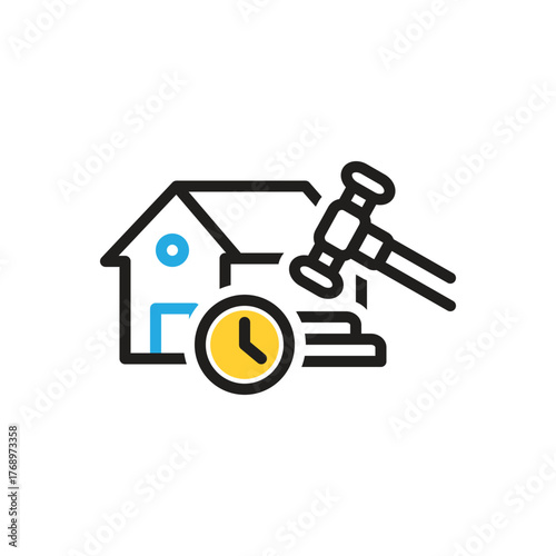 Multi color icon for temporary