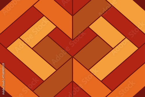 geometric parquet tile floor pattern illustration
