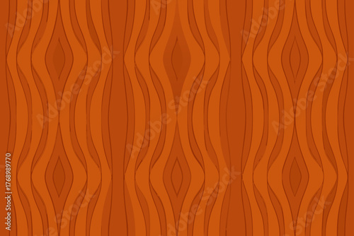 Polished Oak Wood Seamless Texture Illustration