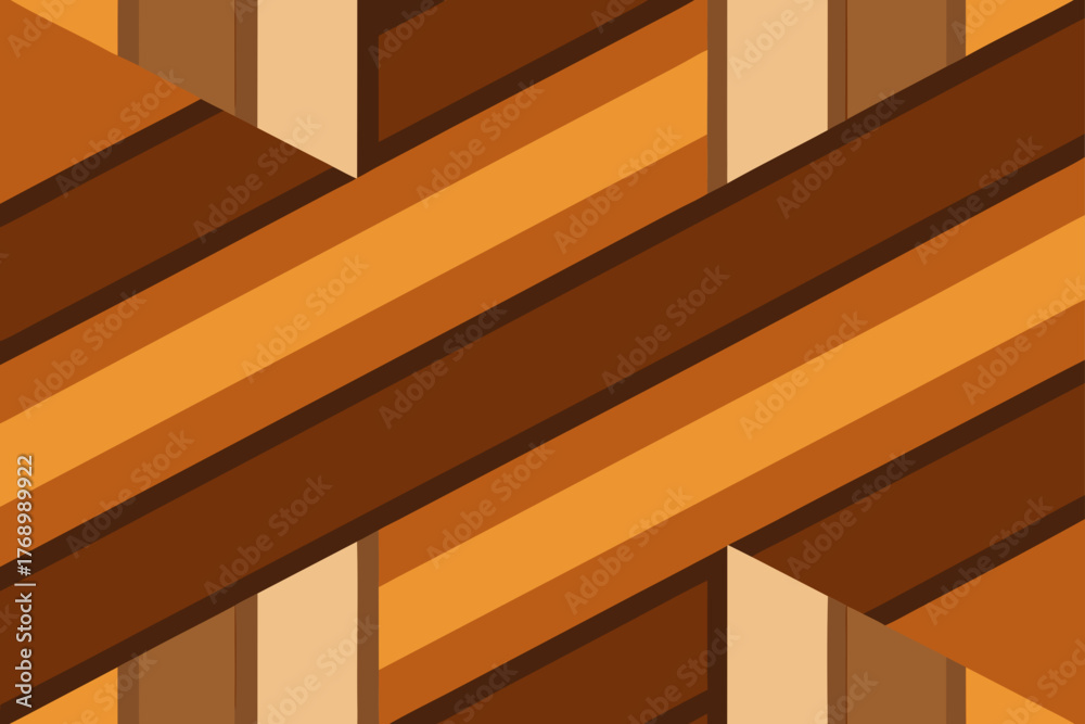 Fototapeta premium Rustic Timber Panel Seamless Pattern Illustration