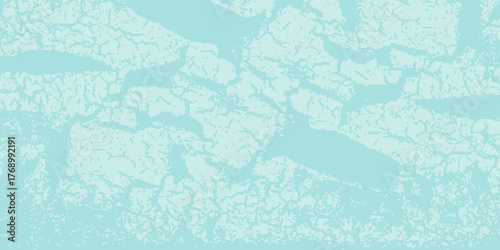 Grain wood image texture on blue cyan board background. Mint green Solid paper abstract simple. eps 10