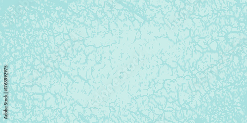 Grain wood image texture on blue cyan board background. Mint green Solid paper abstract simple. eps 10