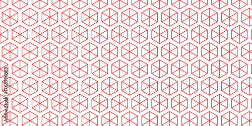 simple red polygon pattern for banner poster background.