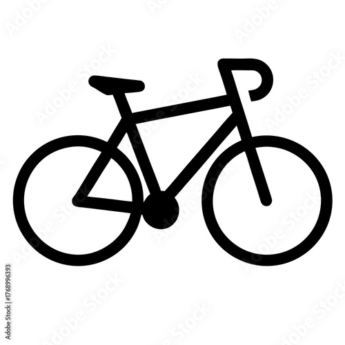 bicycle icon vector