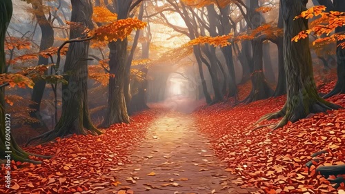 autumn in the forest