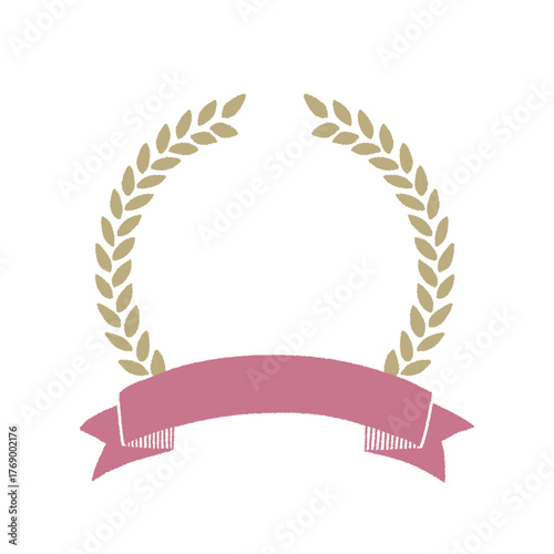 かわいい雰囲気の月桂樹 記念 周年 お祝い リボン