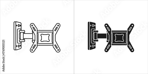 Fototapeta Weight scale icon, measurement tool