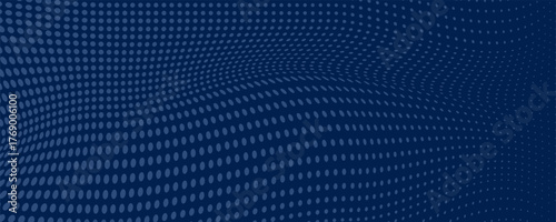 Dot blue pattern screen led light gradient texture background. Abstract technology big data digital background