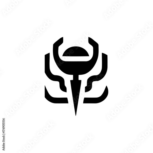 Esoteric Icon of Spiritual Awakening and Inner Transformation