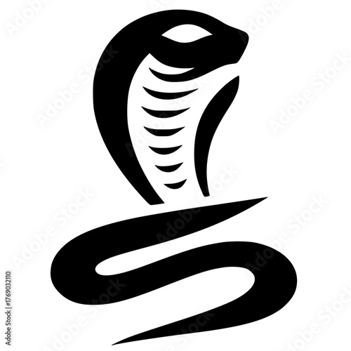 Anaconda logo silhouette