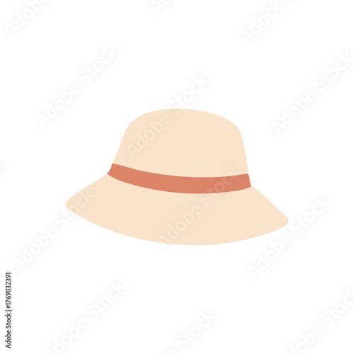 hat isolated on white background