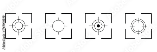 Target icon vector illustration. goal icon vector. target marketing sign and symbol EPS 10