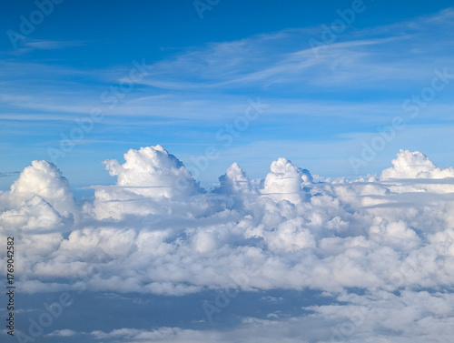 Photography Blue sky above the clouds