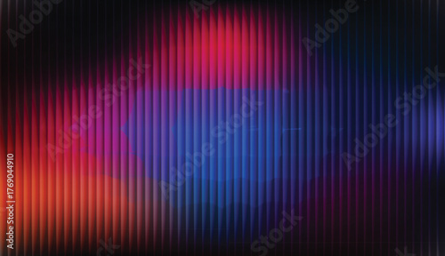 A dynamic abstract texture with a vertical striped overlay set against a soft, bright light gradient.