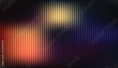 A dynamic abstract texture with a vertical striped overlay set against a soft, bright light gradient.