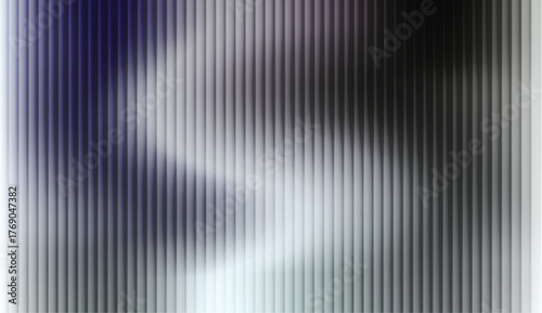 A dynamic abstract texture with a vertical striped overlay set against a soft, bright light gradient.