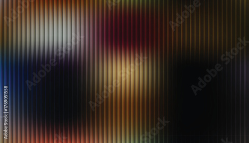 A dynamic abstract texture with a vertical striped overlay set against a soft, bright light gradient.