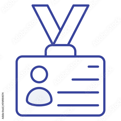 Employee Badge Icon