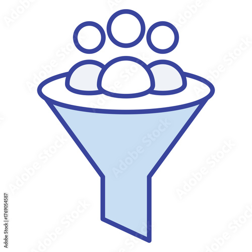 Recruitment Funnel Icon