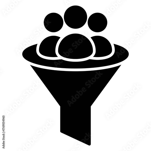 Recruitment Funnel Icon