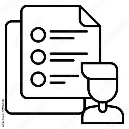 Employee Survey Icon