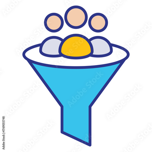 Recruitment Funnel Icon