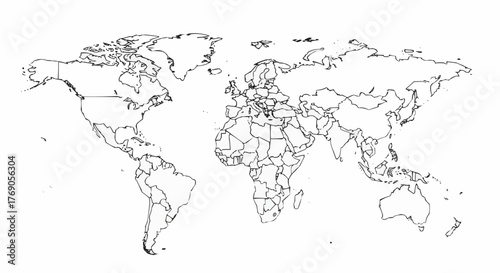 world map