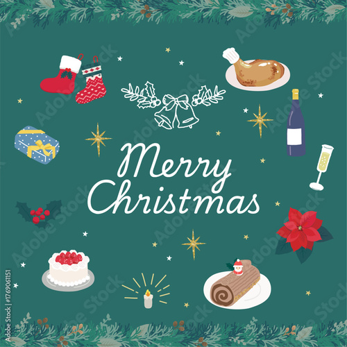 クリスマス　イメージイラスト