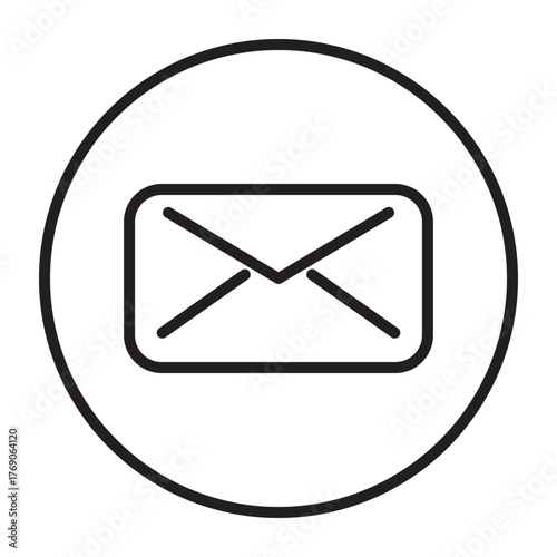 email ikon. mail icon. vektor ilustration. message icon. vektor ilustration.