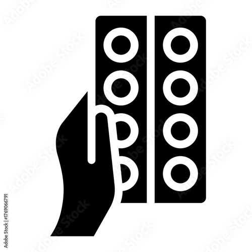 pills strip icon