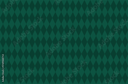  Christmas. Background  and texture Green knitted fabric texture with a seamless diamond grid pattern is a stylish backdrop textile illustration