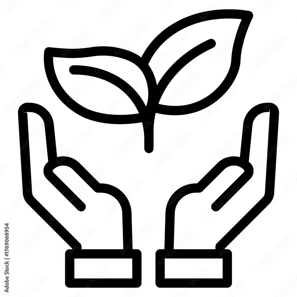 Fototapeta premium herb medicine icon