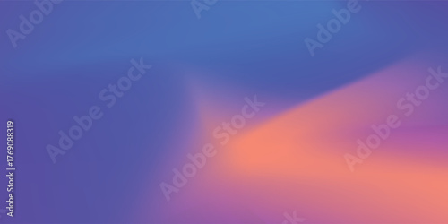 Abstract color background. Gradient blend. Bright colored glow. Diffuse glare. Blurry highlights. Modern design template.