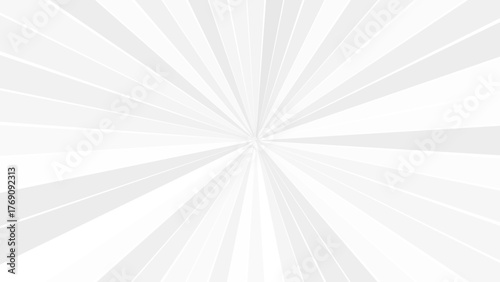 Gray ray star burst background. 