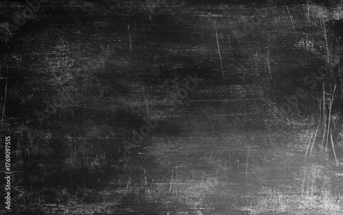 Chalk rubbed out on blackboard background. Vector art design. 