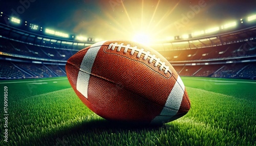 Game Day. American football playoff. Super Party in United States. Final game of regular sea