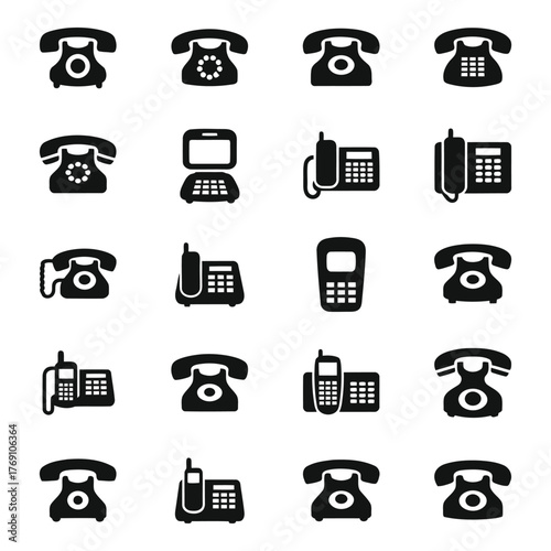 Evolution of telephones from rotary dial to cell phones devices