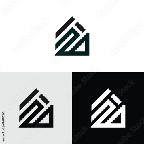Modern H Letter Building Logo for Corporate Branding
