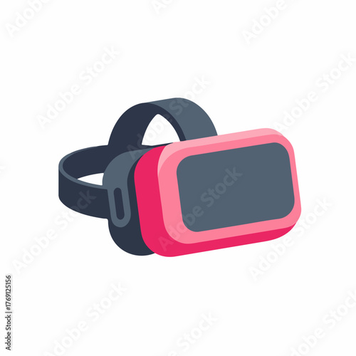 Virtual Reality Headset Icon in Bold Design