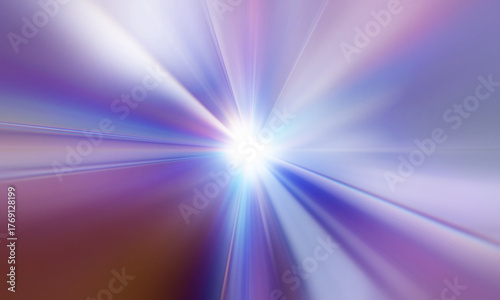 Glowing Radiant Light and Radiation Abstract Graphics