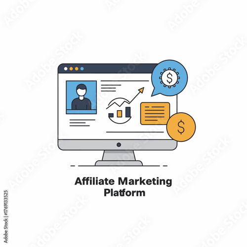 Virtual affiliate marketing business analytics platform