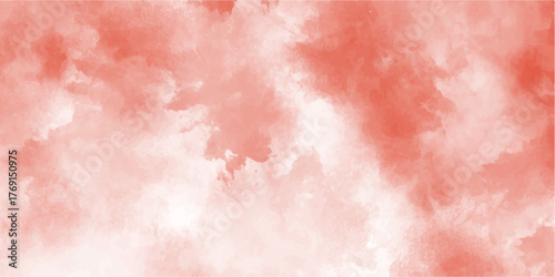 Abstract pink watercolor texture with copy space, a vintage paper background design